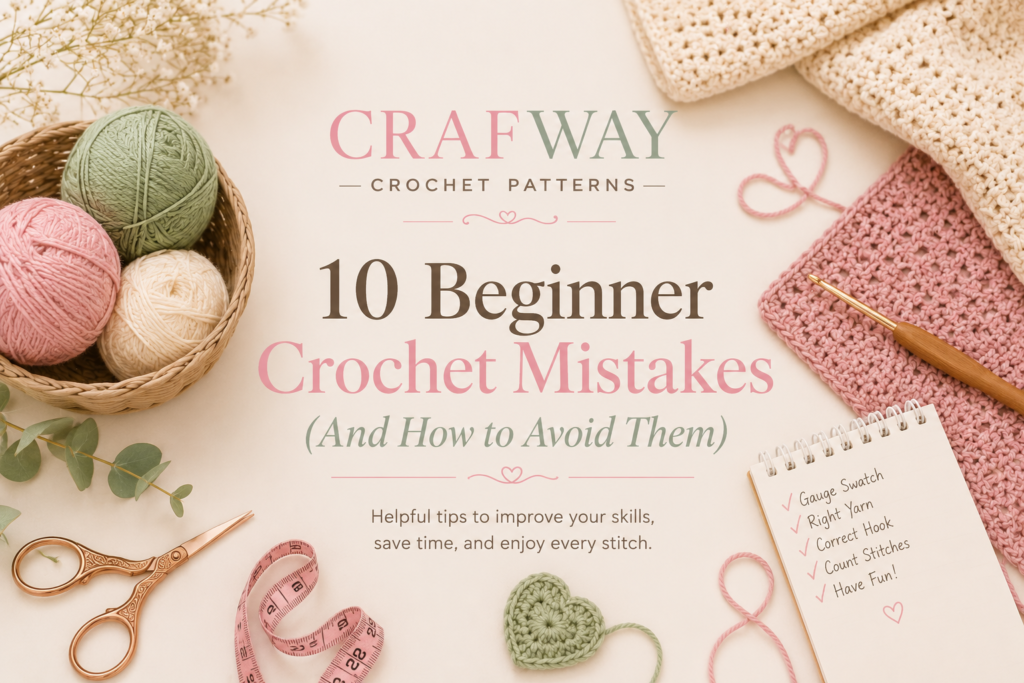 10 Beginner Crochet Mistakes (And How to Avoid Them)